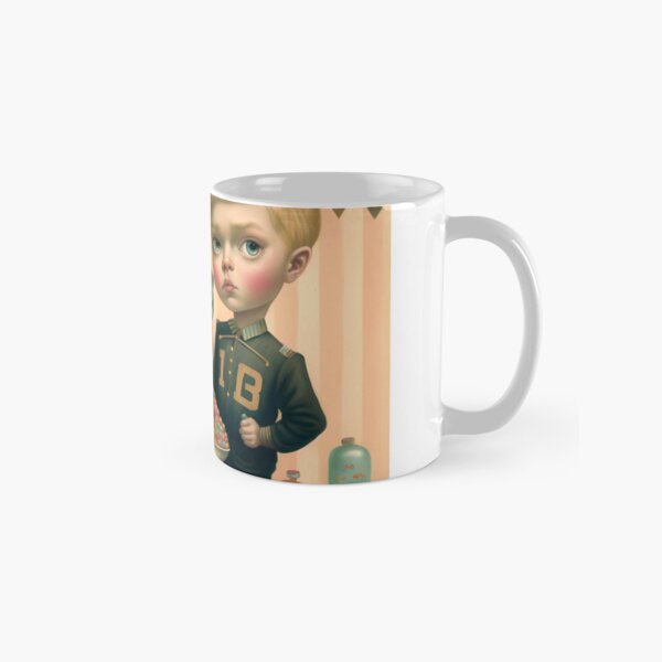 Boys and his cat Classic Mug