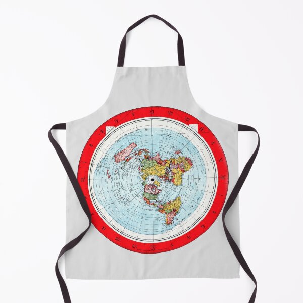Item preview, Flat Earth Map - Alex Gleason 1892 designed and sold by MtWoodsonSales.