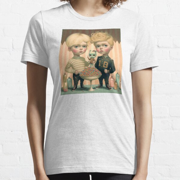 Boys and his cat Essential T-Shirt