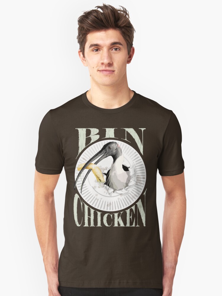 bin chicken shirt button up