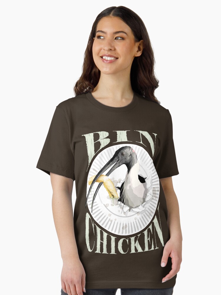 Thumbnail 2 of 7, Essential T-Shirt, Bin Chicken designed and sold by MaratusFunk.
