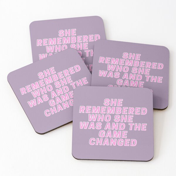 Item preview, She remembered who she was and the game changed. designed and sold by wilder-mind.