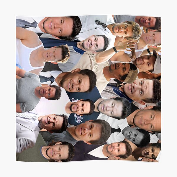 Mark Wahlberg Photo Collage Poster For Sale By Mahmoudrakha Redbubble 