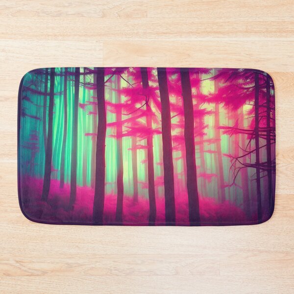 Item preview, Landscape of Forest Synthwave Style designed and sold by Alt-Art-Digital.
