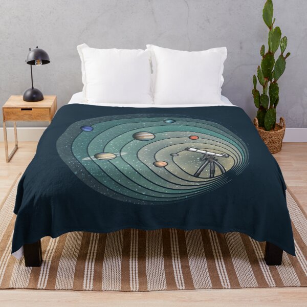 Item preview, Telescope and Solar System designed and sold by sunsetgraphics.