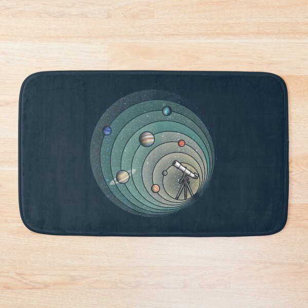 Item preview, Telescope and Solar System designed and sold by sunsetgraphics.