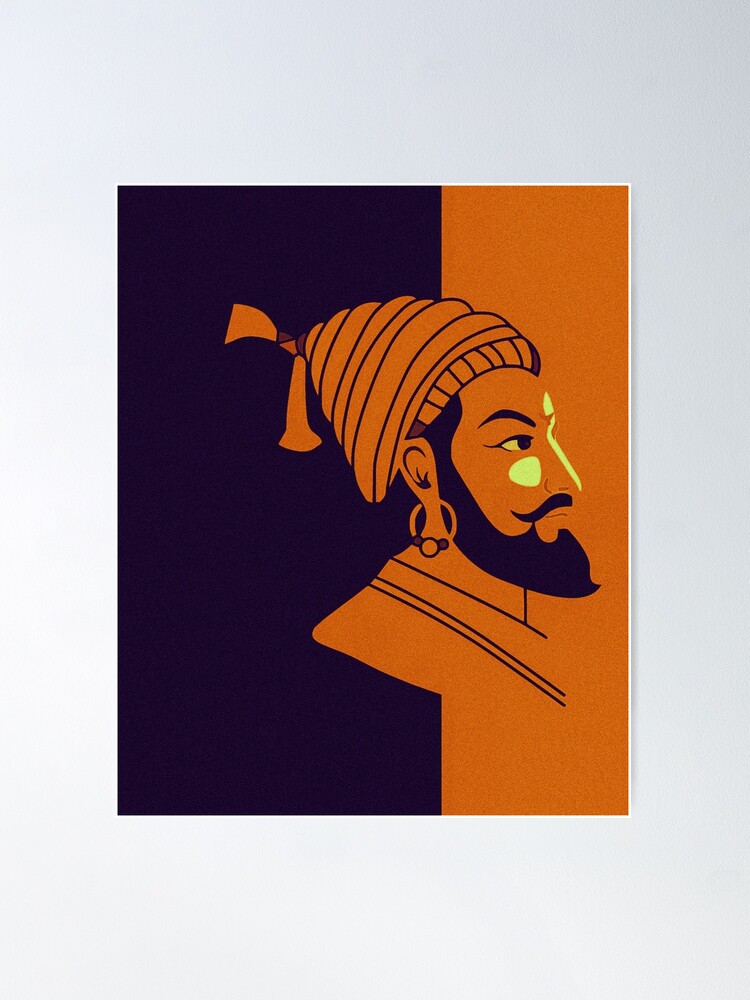AFH Shivaji Maharaj Rajmudra Decorative Radium Sticker for Home, Office,  Car & Bike (Length- 10 cmx Width - 10 cm) : Amazon.in: Home & Kitchen