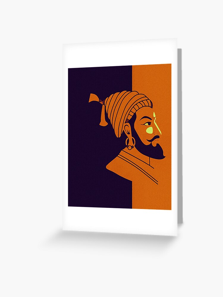 Sketch of Chatrapati Shivaji Maharaj Indian Ruler and a Member of the  Bhonsle Maratha Clan Outline, Silhouette Editable Stock Vector -  Illustration of chhatrapati, marathi: 213403978