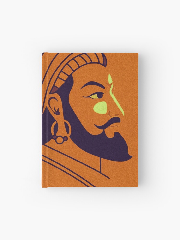 Image of Sketch of Chhatrapati Shivaji Maharaj Indian Ruler and a member of  the Bhonsle Maratha clan outline, silhouette editable  illustration-MC565890-Picxy