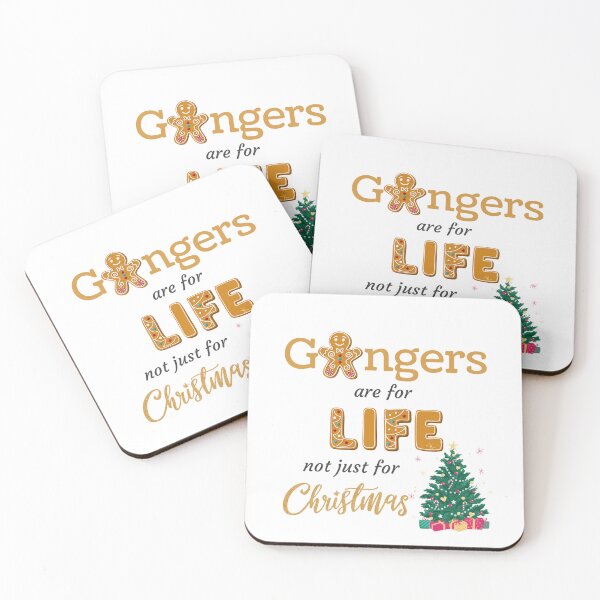 Item preview, Gingers Are For Life Not Just For Christmas designed and sold by Inspirely.