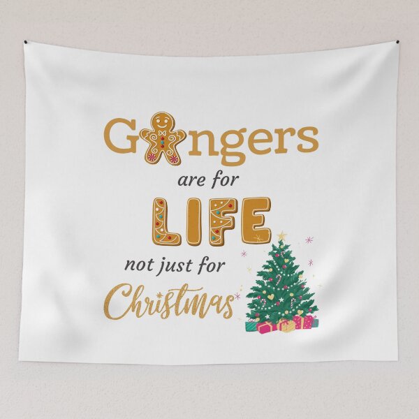 Item preview, Gingers Are For Life Not Just For Christmas designed and sold by Inspirely.