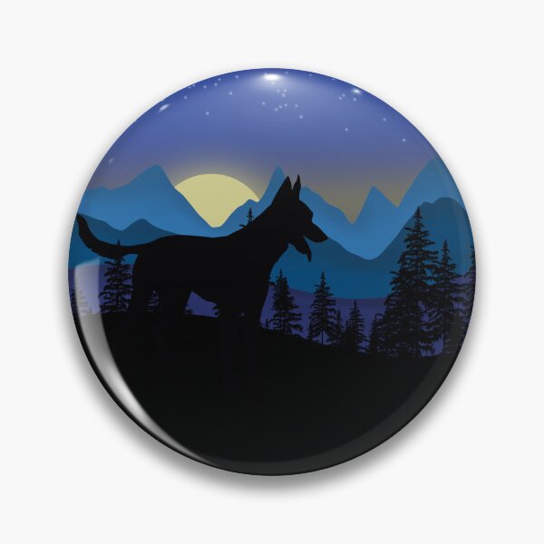 Item preview, Belgian Malinois Dog Art designed and sold by BlackCatArtBB.
