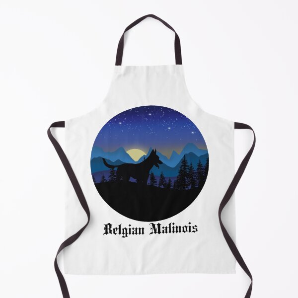 Item preview, Belgian Malinois Dog Art designed and sold by BlackCatArtBB.