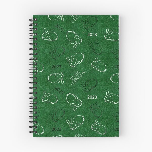 Item preview,  Hares on a green background 2023 designed and sold by Olha Volokhova.