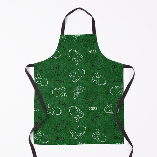 Item preview, Hares on a green background 2023 designed and sold by Olha Volokhova.