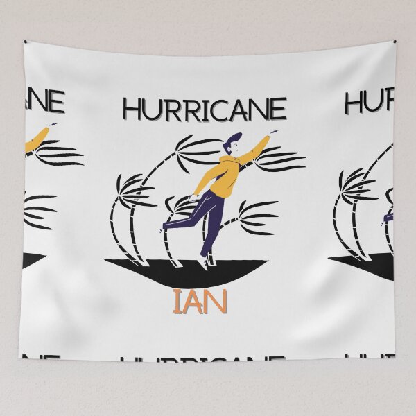 Item preview,     I SURVIVED   HURRICANE IAN designed and sold by marie1919.