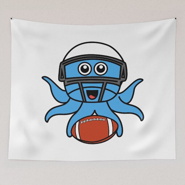 Item preview, Octopia-art american football drawing designed and sold by Blondiabshop.