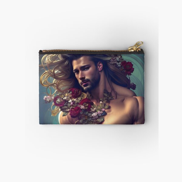 Item preview, Blonde Floral Hunk With Beautiful Long Hair designed and sold by withdiamonds.
