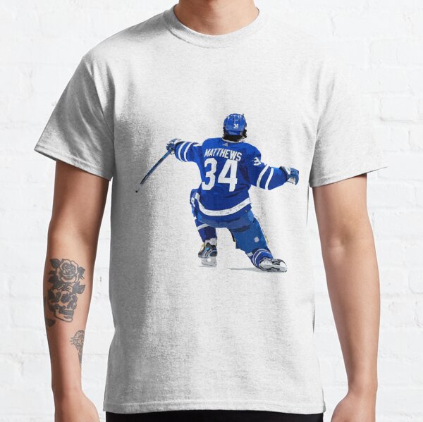 Auston Matthews Baseball Tee Shirt, Toronto Hockey Men's Baseball T-Shirt