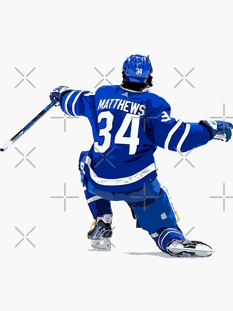 I drew Auston Matthews and made some Stickers : r/leafs