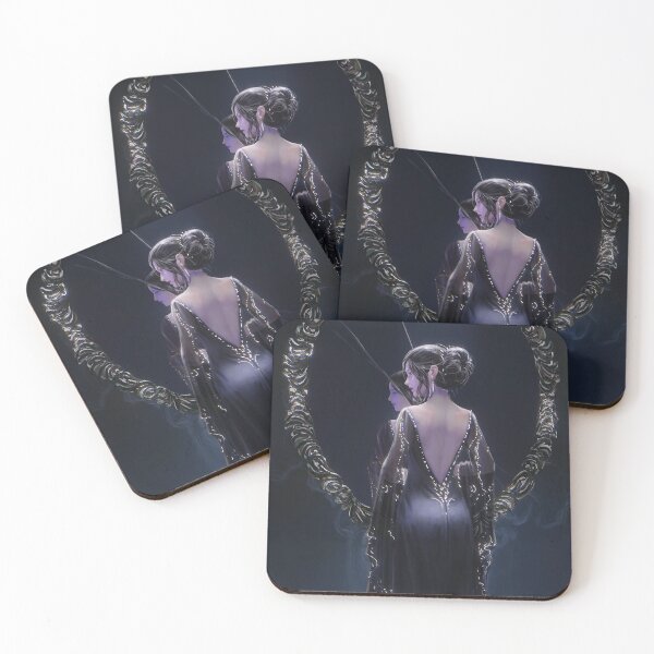 Item preview, Mirror Mirror - Black Dress designed and sold by xiaofanchuanart.