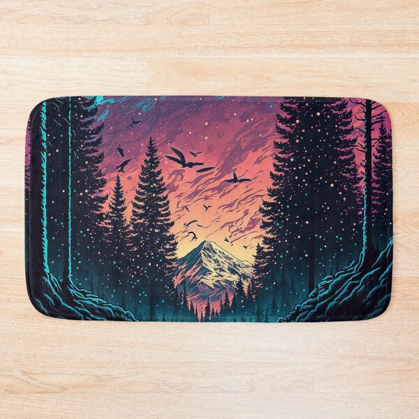Item preview, A Forest Night designed and sold by GummywormDesign.