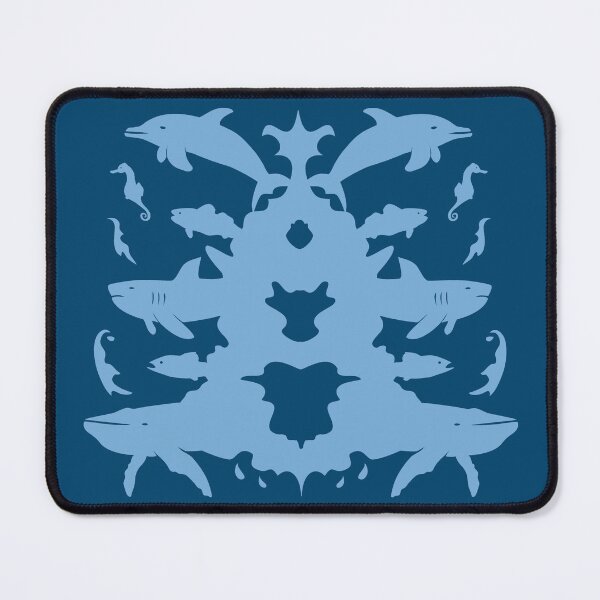 Item preview, Ocean Rorschach (light blue) designed and sold by dave-williams.