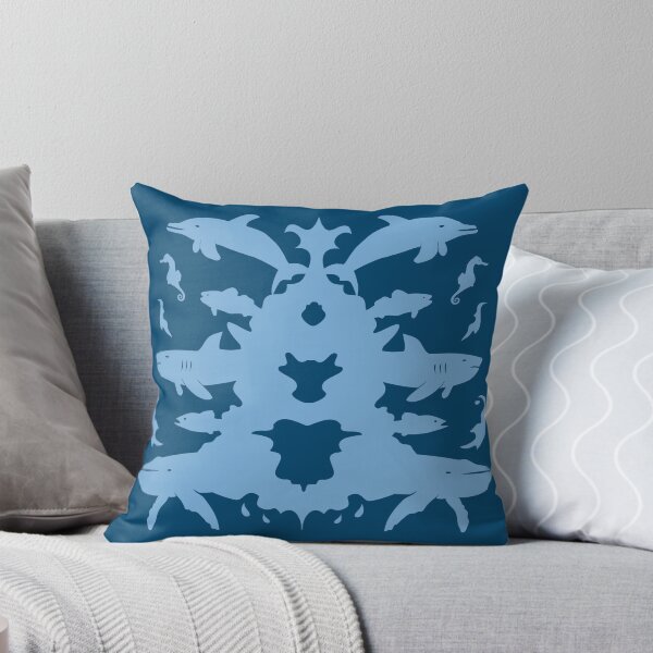 Item preview, Ocean Rorschach (light blue) designed and sold by dave-williams.