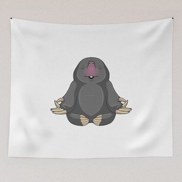 Item preview, Mole Yoga Fitness Meditation designed and sold by Snabdesign84.