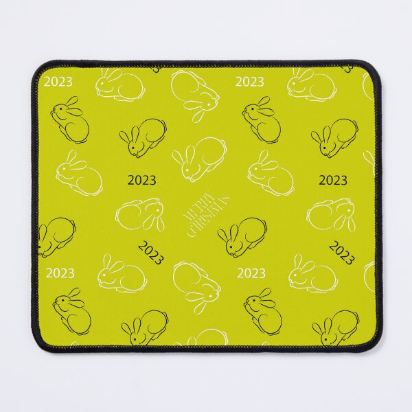 Item preview,  Hares on a yellow background 2023 designed and sold by Olha Volokhova.