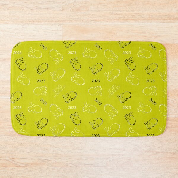 Item preview,  Hares on a yellow background 2023 designed and sold by Olha Volokhova.