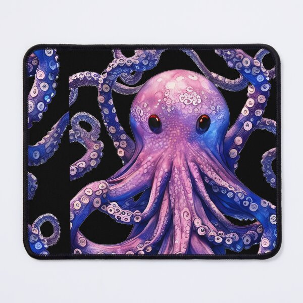 Item preview, Purple Octopus designed and sold by MoonsideGallery.