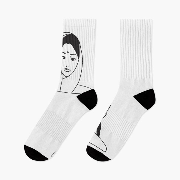Item preview, Pretty Indian women designed and sold by Sticker-Palace-.