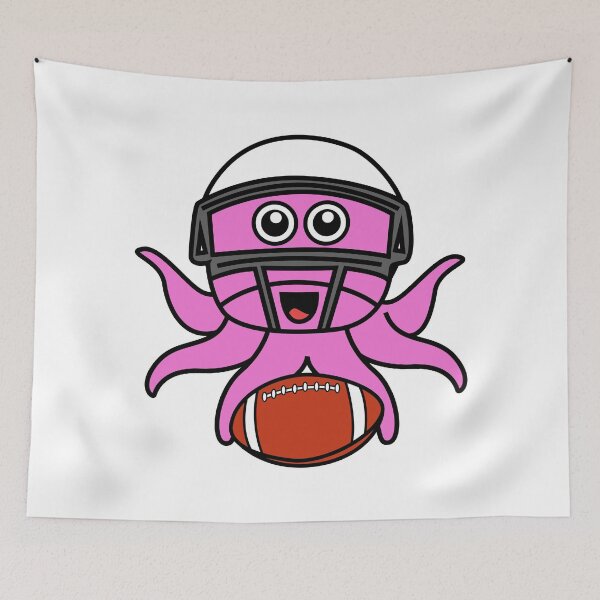 Item preview, Octopia-art american football drawing designed and sold by Blondiabshop.