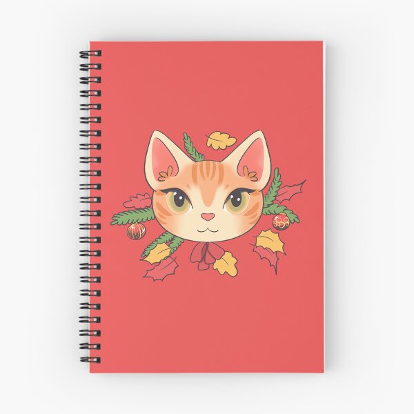 Item preview, Christmas cat designed and sold by MelamelArt.