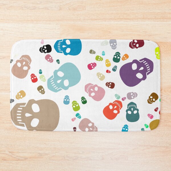 Item preview, Abstract Multi Color Skull Pattern  designed and sold by Pixel4Art.