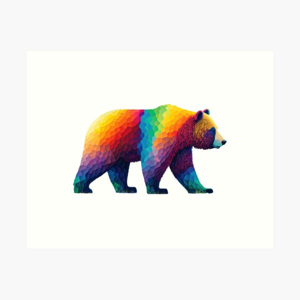 Item preview, Rainbow Bear designed and sold by Kollwitz.