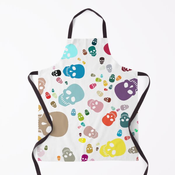 Item preview, Abstract Multi Color Skull Pattern designed and sold by Pixel4Art.