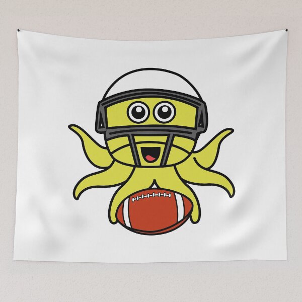 Item preview, Octopia-art american football drawing designed and sold by Blondiabshop.