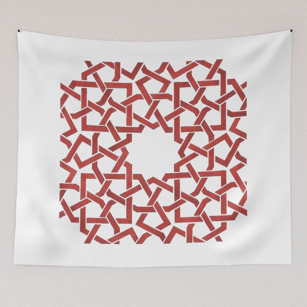 Item preview, MAMLUK Red Moroccan Mosaic designed and sold by THALSIRA.