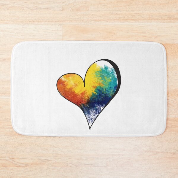 Item preview, The colorful heart designed and sold by GorLorLar.