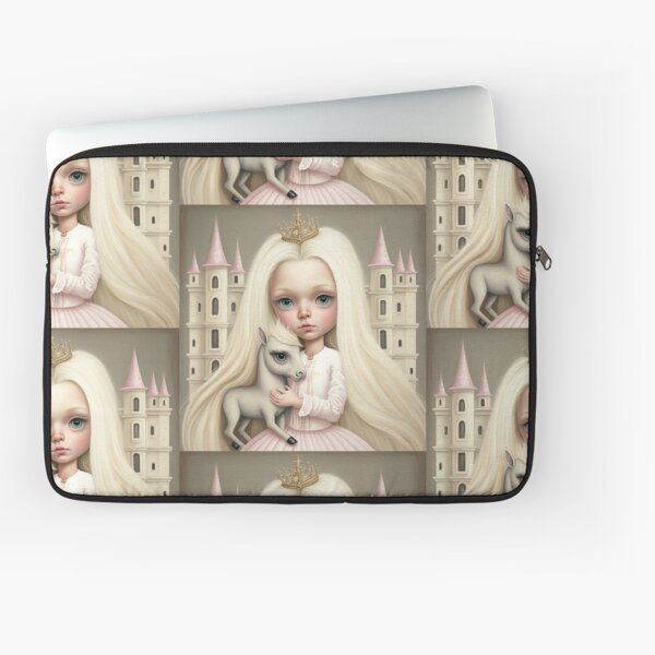 The queen & her horse Laptop Sleeve