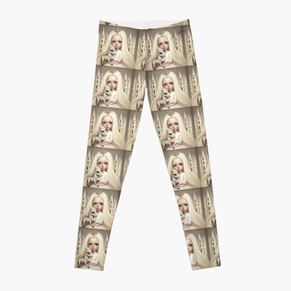 The queen & her horse Leggings