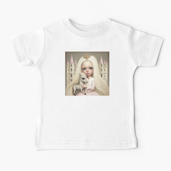 The queen & her horse Baby T-Shirt