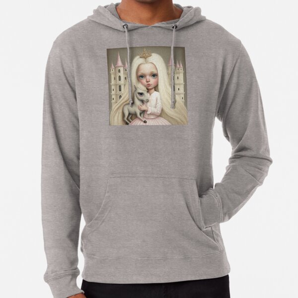 The queen & her horse Lightweight Hoodie