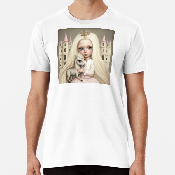 The queen & her horse Premium T-Shirt
