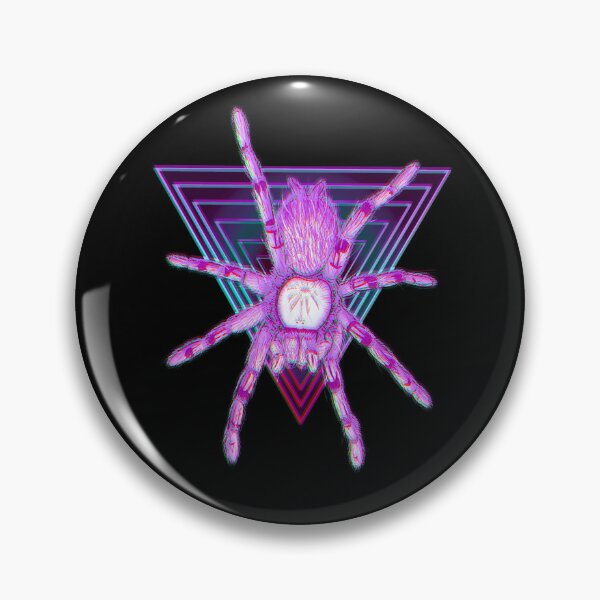 Artikelvorschau, Vogelspinne „Vaporwave“ Dreieck V12 (Glitch) entworfen und verkauft von IgorAndMore.