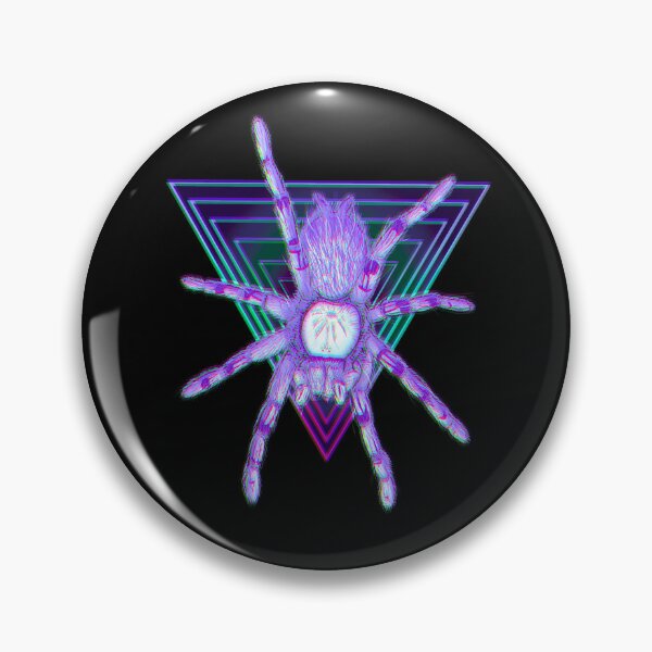 Artikelvorschau, Vogelspinne „Vaporwave“ Dreieck V13 (Glitch) entworfen und verkauft von IgorAndMore.