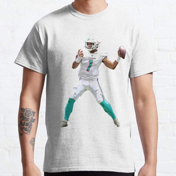 Tua Tagovailoa Miami Dolphins Jersey Number Art 1 Kids T-Shirt by Joe  Hamilton - Pixels