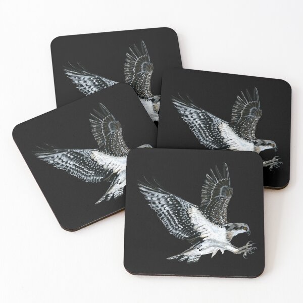 Item preview, Osprey Landing | Watercolor Art by Sulazen designed and sold by SULAZEN.